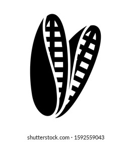 corn icon isolated sign symbol vector illustration - high quality black style vector icons
