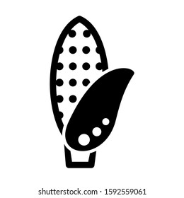 corn icon isolated sign symbol vector illustration - high quality black style vector icons
