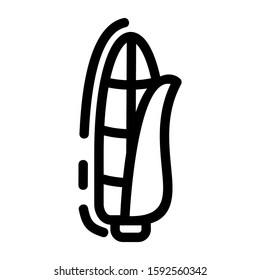 corn icon isolated sign symbol vector illustration - high quality black style vector icons
