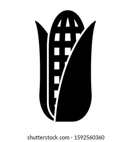 corn icon isolated sign symbol vector illustration - high quality black style vector icons
