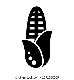 corn icon isolated sign symbol vector illustration - high quality black style vector icons
