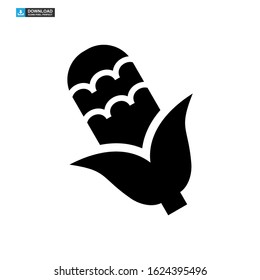 corn icon isolated sign symbol vector illustration - high quality black style vector icons
