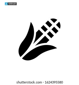 corn icon isolated sign symbol vector illustration - high quality black style vector icons
