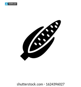corn icon isolated sign symbol vector illustration - high quality black style vector icons
