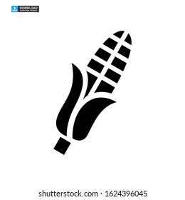 corn icon isolated sign symbol vector illustration - high quality black style vector icons
