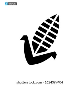 corn icon isolated sign symbol vector illustration - high quality black style vector icons
