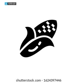 corn icon isolated sign symbol vector illustration - high quality black style vector icons
