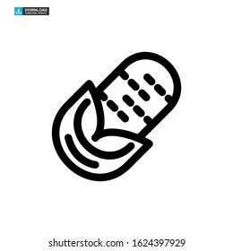 corn icon isolated sign symbol vector illustration - high quality black style vector icons
