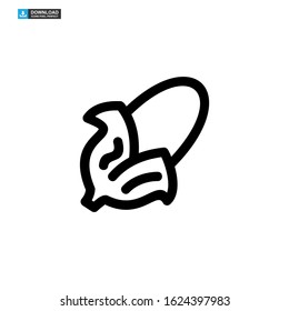 corn icon isolated sign symbol vector illustration - high quality black style vector icons
