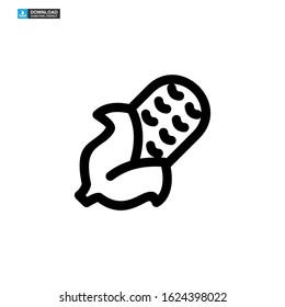 corn icon isolated sign symbol vector illustration - high quality black style vector icons
