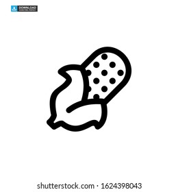 corn icon isolated sign symbol vector illustration - high quality black style vector icons
