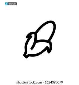 corn icon isolated sign symbol vector illustration - high quality black style vector icons

