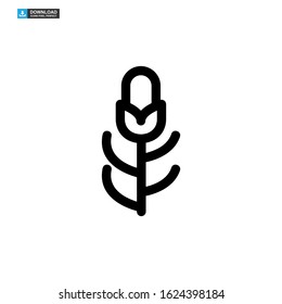 corn icon isolated sign symbol vector illustration - high quality black style vector icons
