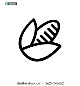 corn icon isolated sign symbol vector illustration - high quality black style vector icons

