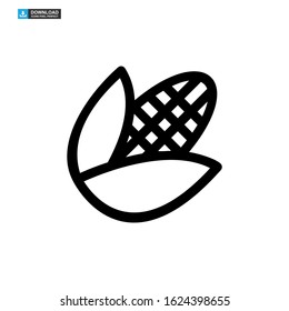 corn icon isolated sign symbol vector illustration - high quality black style vector icons
