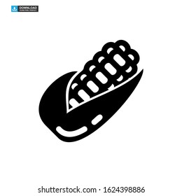 corn icon isolated sign symbol vector illustration - high quality black style vector icons
