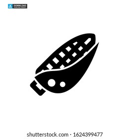 corn icon isolated sign symbol vector illustration - high quality black style vector icons

