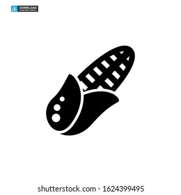 corn icon isolated sign symbol vector illustration - high quality black style vector icons
