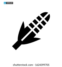 corn icon isolated sign symbol vector illustration - high quality black style vector icons
