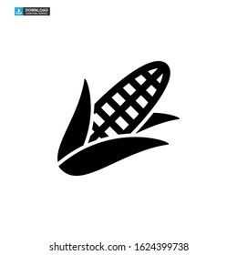 corn icon isolated sign symbol vector illustration - high quality black style vector icons
