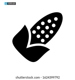 corn icon isolated sign symbol vector illustration - high quality black style vector icons
