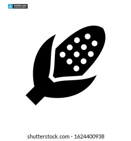 corn icon isolated sign symbol vector illustration - high quality black style vector icons
