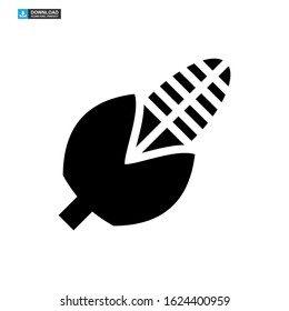 corn icon isolated sign symbol vector illustration - high quality black style vector icons
