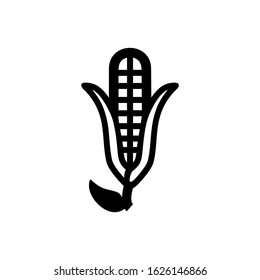 corn icon or logo isolated sign symbol vector illustration - high quality black style vector icons
