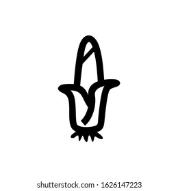 corn icon or logo isolated sign symbol vector illustration - high quality black style vector icons
