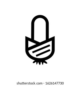 corn icon or logo isolated sign symbol vector illustration - high quality black style vector icons
