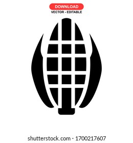 corn icon or logo isolated sign symbol vector illustration - high quality black style vector icons
