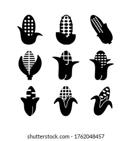 corn  icon or logo isolated sign symbol vector illustration - Collection of high quality black style vector icons
