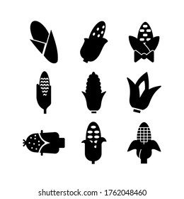 corn  icon or logo isolated sign symbol vector illustration - Collection of high quality black style vector icons
