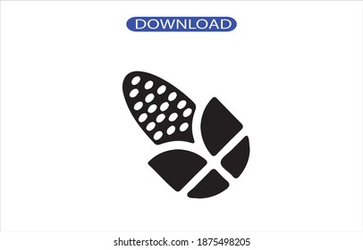 corn icon or logo isolated sign symbol vector illustration - high quality black style vector icons.