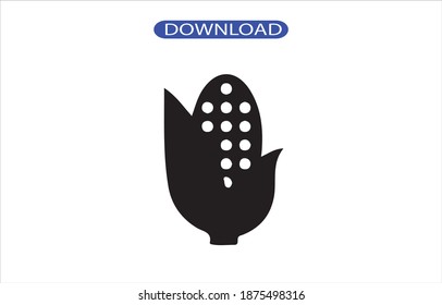 corn icon or logo isolated sign symbol vector illustration - high quality black style vector icons.