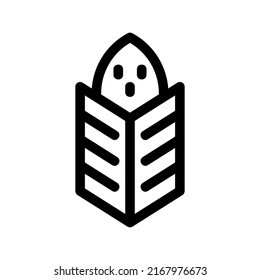 corn icon or logo isolated sign symbol vector illustration - high quality black style vector icons
