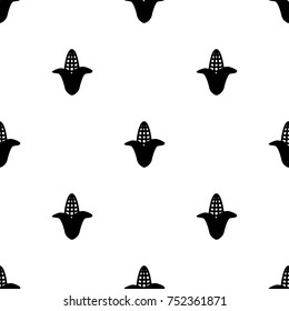 corn icon pattern isolated vector sign symbol