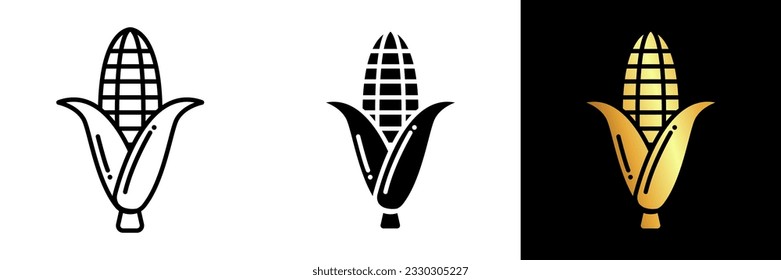 The Corn icon represents a staple crop that has been enjoyed for centuries. Corn, also known as maize, is a versatile grain with a distinctive shape and vibrant yellow color.