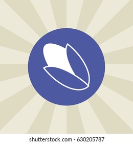 corn icon. sign design. background