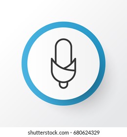 Corn Icon Symbol. Premium Quality Isolated Maize Element In Trendy Style.