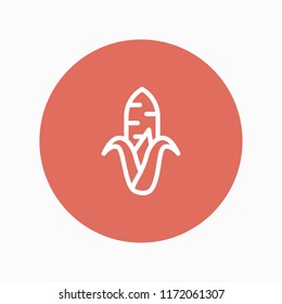 corn icon vector