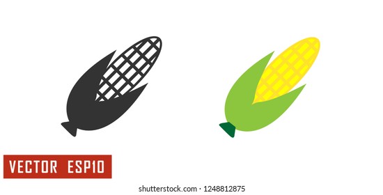 Corn icon vector.