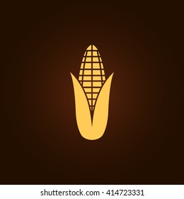 Corn icon vector