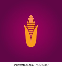 Corn icon vector