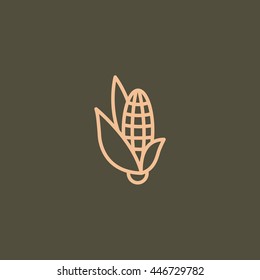  Corn Icon Vector.