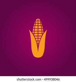 Corn icon vector
