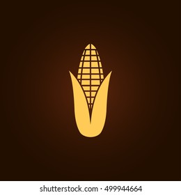 Corn icon vector