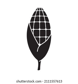 Corn Icon Vector Design Template.