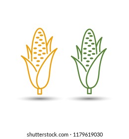 Corn icon vector illustration