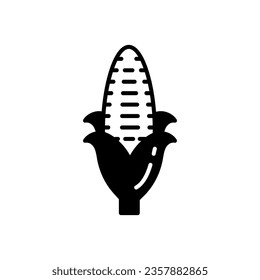 Corn icon in vector. Illustration